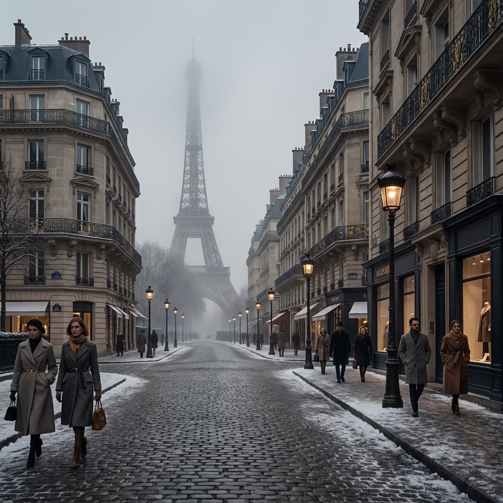 Paris winter
